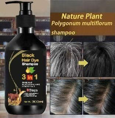 BLOSDREAM Black Hair Shampoo 3 in 1-100ml (Pack of 2)