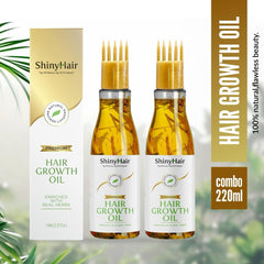 ShinyHair Growth Oil Enriched With Real Herbs 110ml (Pack of 2)